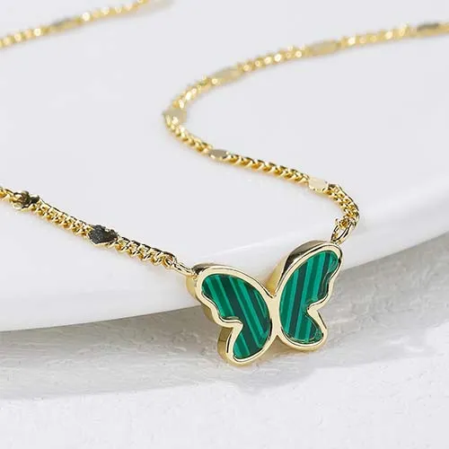 Butterfly Pendant Necklace