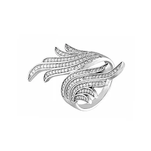 Double wings Silver Rings