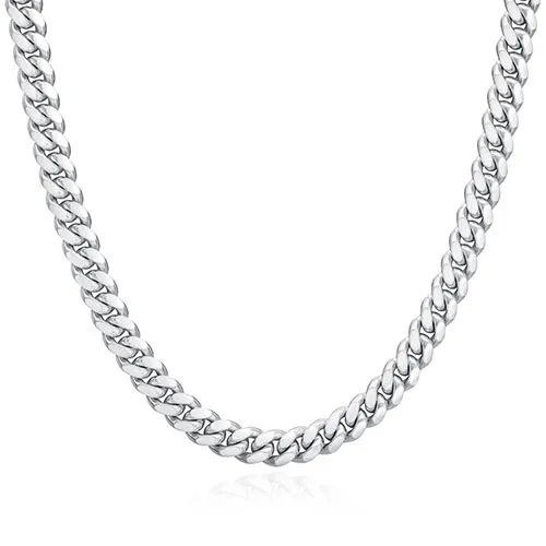 Silver Cuban Link Chain